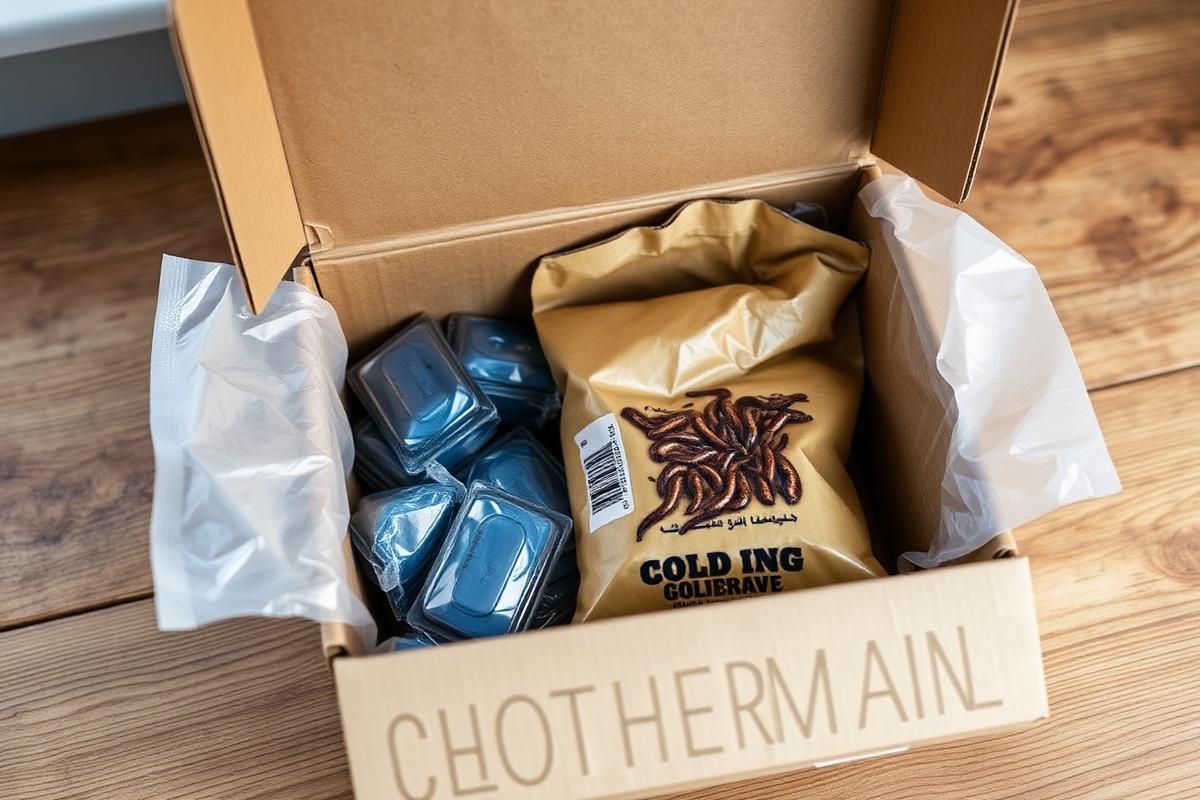 Packaging térmico de M2R Agrofarm